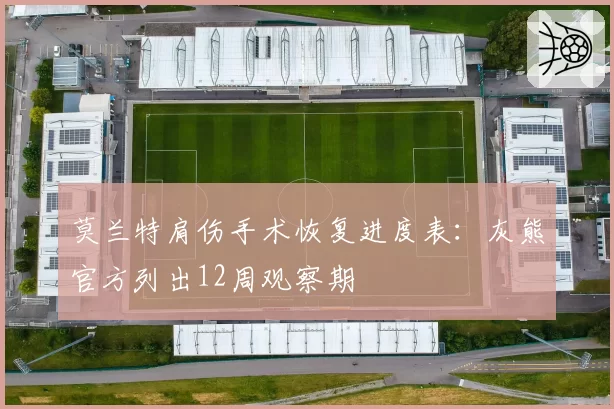 莫兰特肩伤手术恢复进度表:灰熊官方列出12周观察期