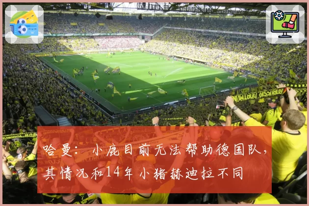 哈曼:小鹿目前无法帮助德国队,其情况和14年小猪赫迪拉不同